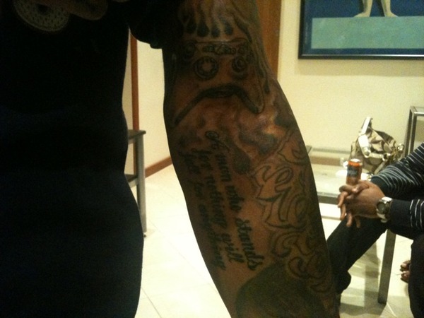 bow wow tattoo. Bow Wow we know you love X-box