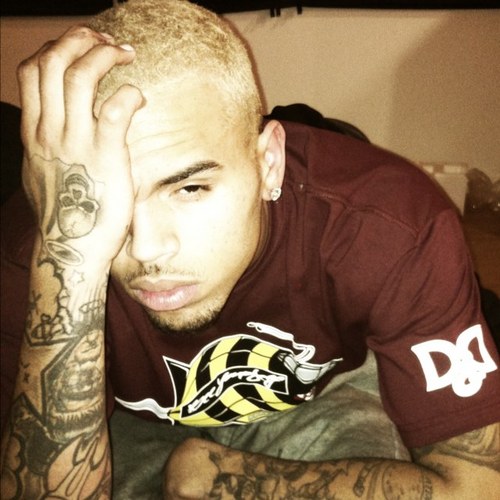chris brown blonde. Are you feeling Chris Brown#39;s